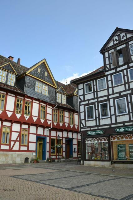 Fachwerkhäuser am Wolfenbütteler Stadtmarkt (Foto: Katja Woidtke)