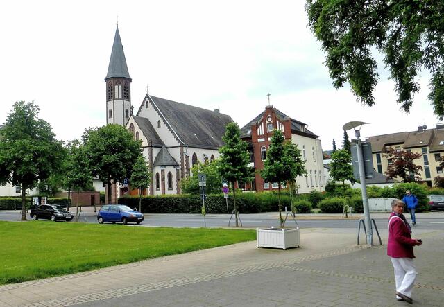 ..... auf dem Weg zum Kurpark