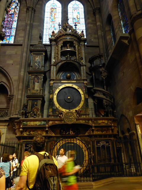 Die astronomische Uhr.