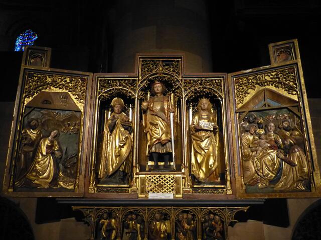 St. Nicolas,St. Pancrace und Ste. Catherine.