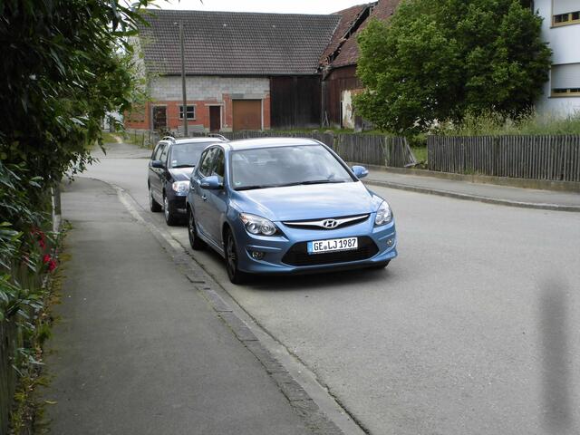 Das Auto der Besucher aus Gelsenkirchen