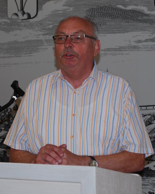 Günter Vogt, Vorsitzender des AWO Kreisverbandes und stellvertretender Vorsitzender des Präsidiums der schwäbischen Arbeiterwohlfahrt