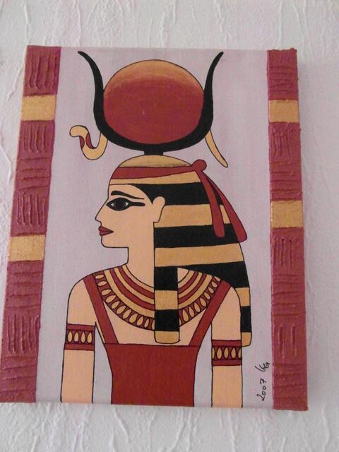 Malerei auf erhöhter Leinwand