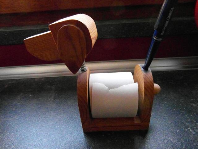 Wackel Dackel für Notizen