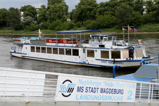 Schifffahrt mit der MS Stadt Magdeburg
