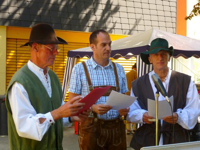 Dreigesang mit Martin Hackl, Winfried Mayr und Paul Schwager