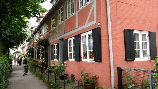Fachwerkhäuser in Övelgönne