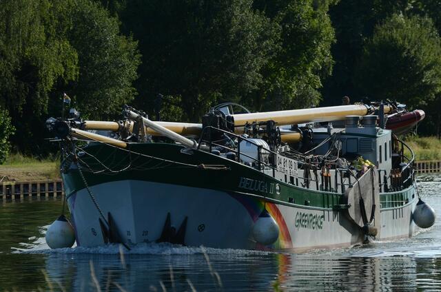 BELUGA II, das greenpeace-schiff