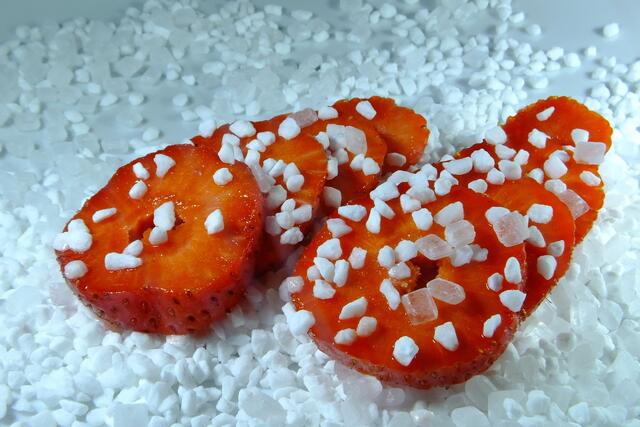 Im Hagelzucker versteckt.....