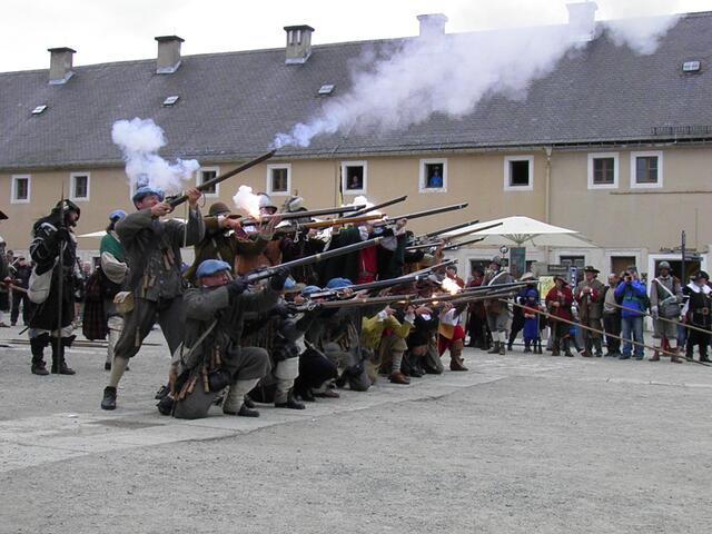 Schießübung des Mackays Regiment of Foot (2)