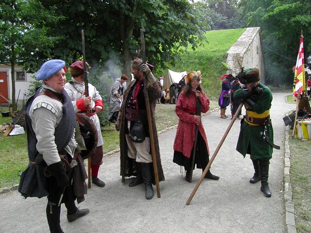 ...friedliches Treffen der Croaten und der Polen