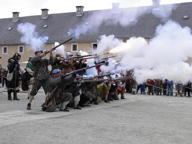Schießübung des Mackays Regiment of Foot (3)