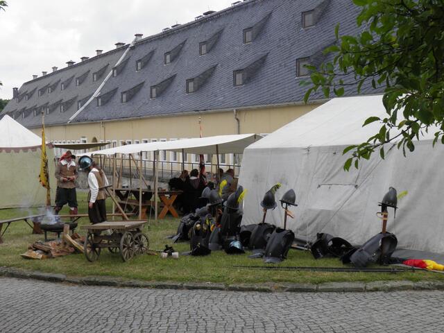 im Lager herrscht Ruhe