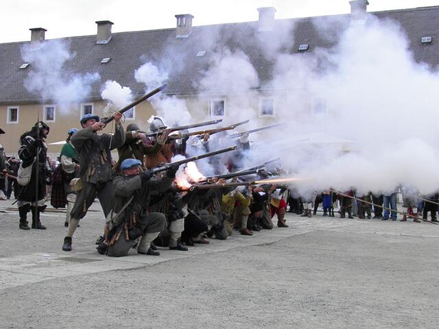 Schießübung des Mackays Regiment of Foot (4)