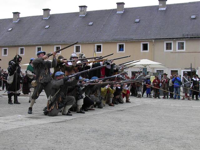 Schießübung des Mackays Regiment of Foot (1)
