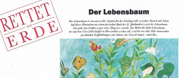 Meine Verpflichtung als Bremer Lehrer 1992 anlässlich des (Um-) Welt-Gipfels in Rio