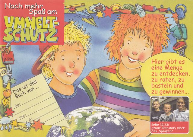 Buch "Noch mehr Spaß am UMWELTSCHUTZ" (erste Umschlagseite) | Foto: Umweltbundesamt