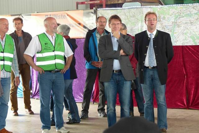 u. a. ......rechts Stefan Rößle und Wolfgang Fackler