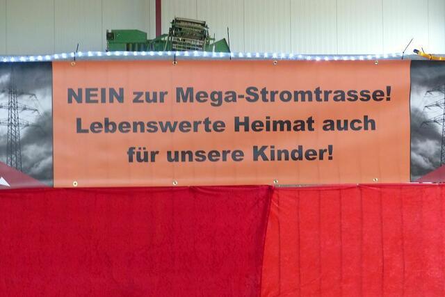 Nein zur Megastromtrasse