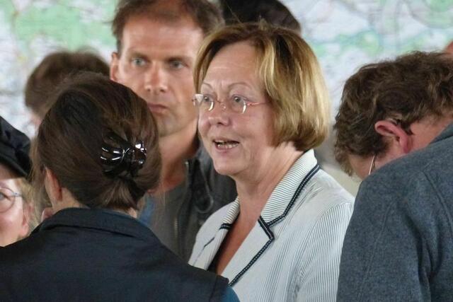 Gabriele Fograscher im Gespräch
