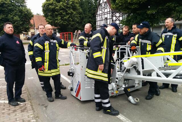 Drehleiter-Maschinisten-Ausbildung | Foto: Feuerwehr Bad Lauterberg