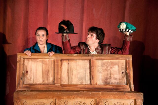 Manchmal wird auch Figurentheater gespielt. | Foto: alle Fotos: D. Wagner