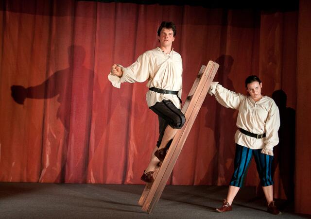 Für eine Leiter gibt es vielfältige Verwendungszwecke. | Foto: alle Fotos: D. Wagner