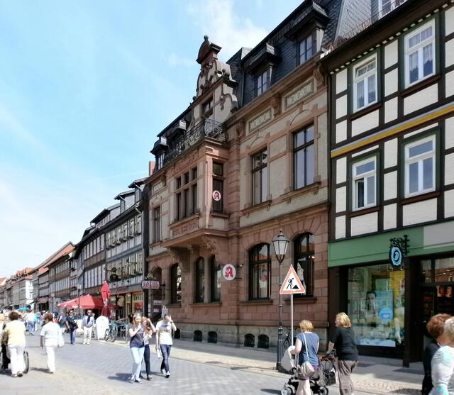 Wernigerode besteht  im Stadtkern überwiegend aus wunderschön restaurierten niedersächsischen Fachwerkhäusern.