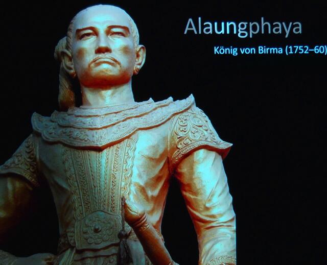 Post bekam Georg II. vom späteren König Birmas, Alaungphaya. Der wollte ihm aus eigennützigen Gründen einen Stützpunkt für dessen Handelsschiffe an seiner Küste anbieten und erhoffte sich auch militärische Hilfe gegen einen Thronkonkurrenten.