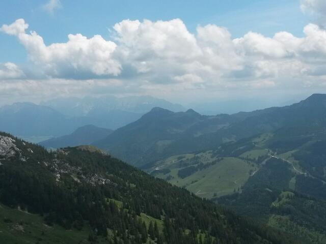Blick in die Alpen
