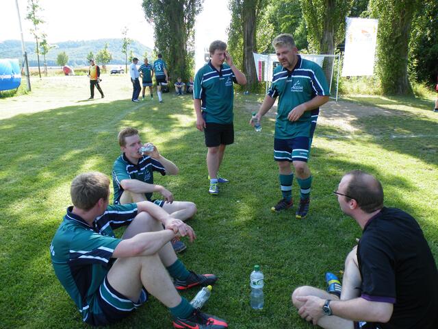 22. Oberdorfteam in der Pause