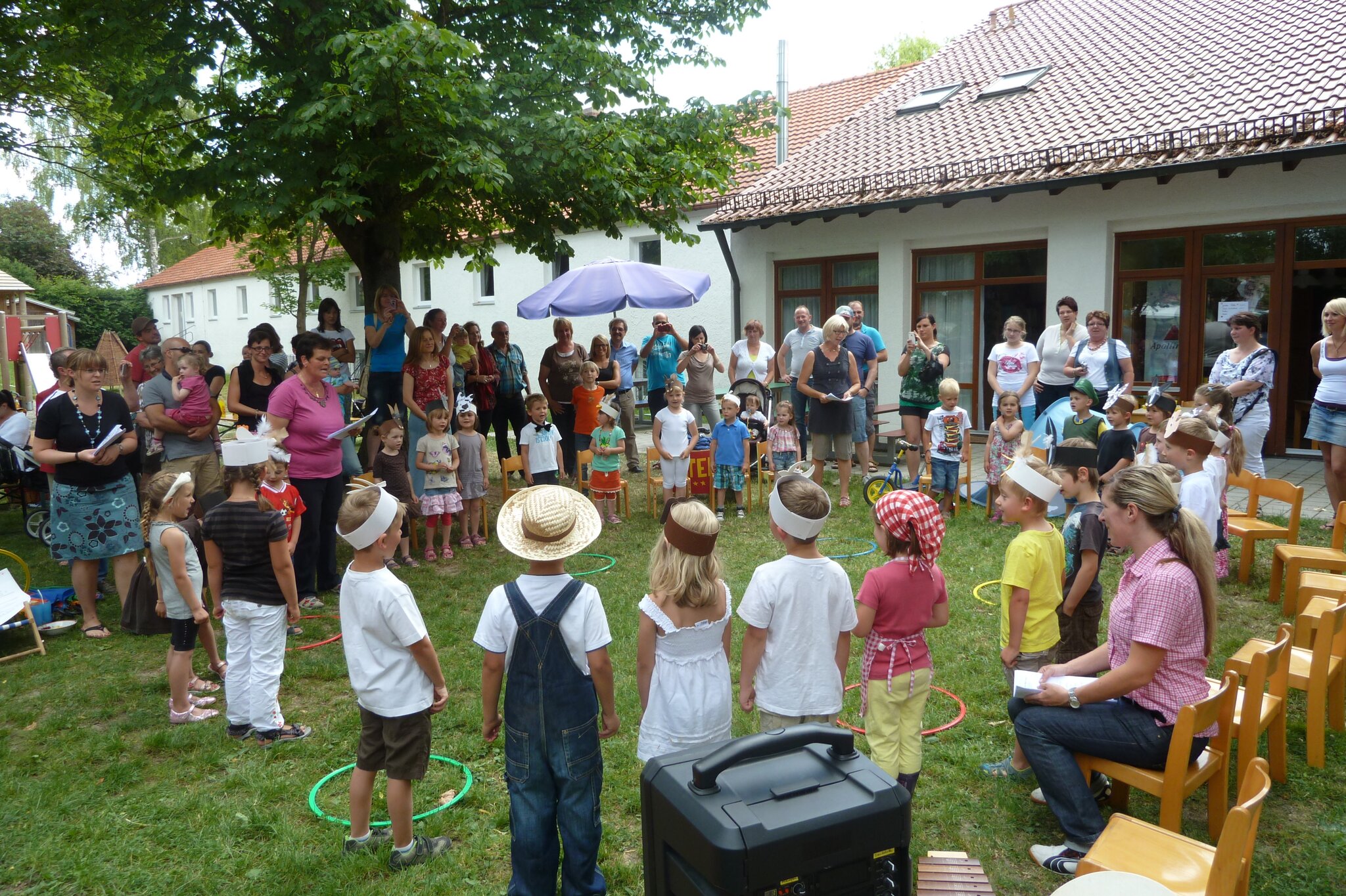 Sommerfest im Kindergarten Ostendorf - Meitingen