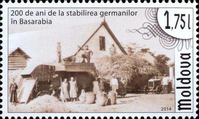 Sonderbriefmarke "Vor 200 Jahren Einwanderung der Deutschen in Bessarabien" | Foto: FB-Seite Bessarabia Bessarabien Besarabya Besarabyain Бессарабія Бессарабия Бесараби