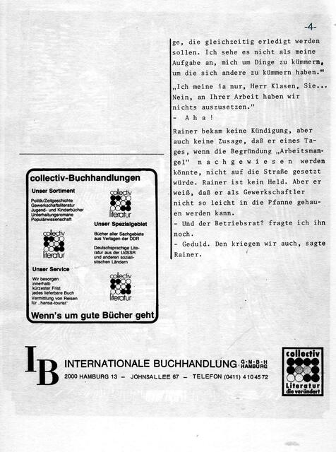 Siehe Nachtag!
