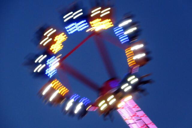 Buntes Rotieren.