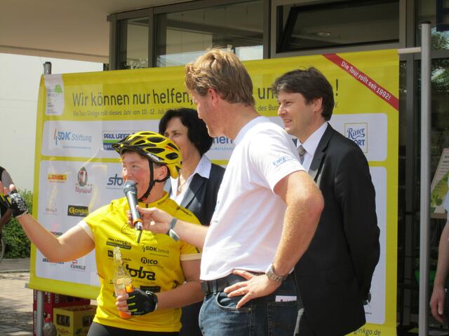 Prominente Radler - Tina Schüßler