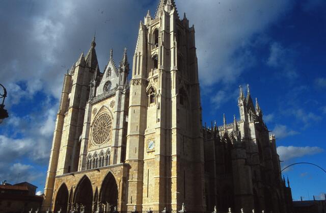 gotische Kathedrale in Leon