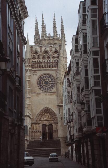 Burgos Kathedrale am Jakobspilgerweg