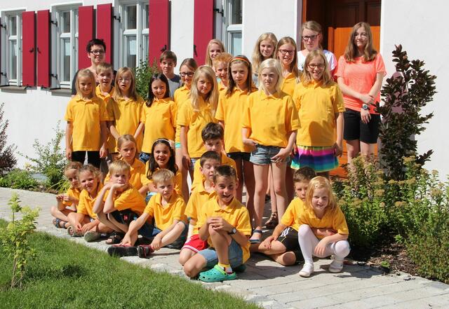 Kinderchor des Gesangvereins Binswangen