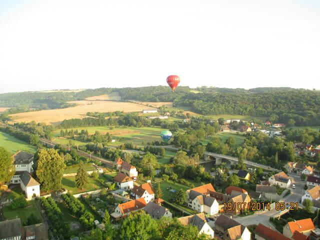 Nicht nur wir Saalecker genießen diesen Anblick.