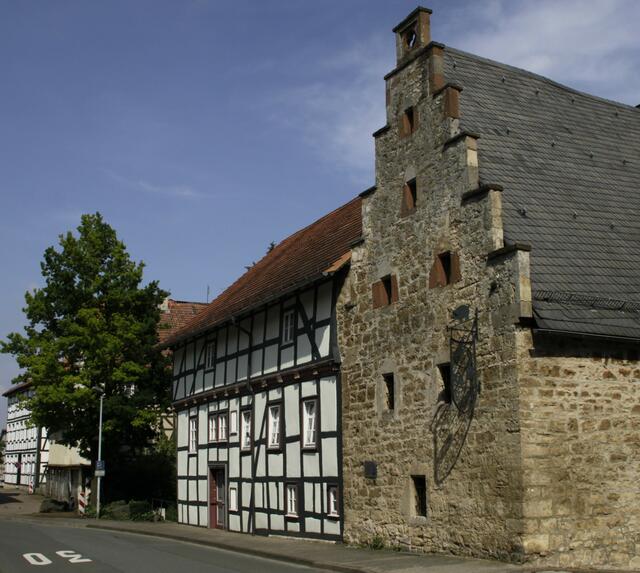 Alte Steinhäuser gibt es noch drei in der Altstadt
