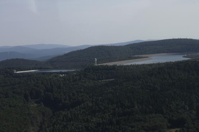Der Peterskopf mit dem Hochspeicherbecken