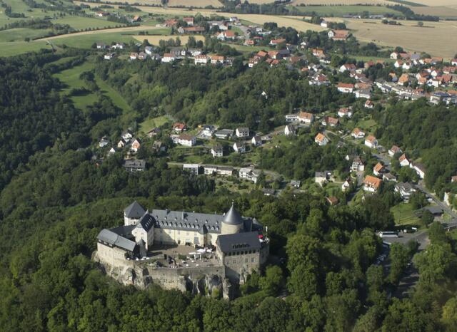 Schloss Waldeck von der "grünen Seite"