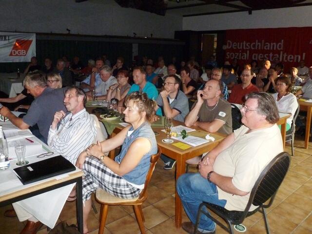 Stimmungsbild der gut besuchten Veranstaltung