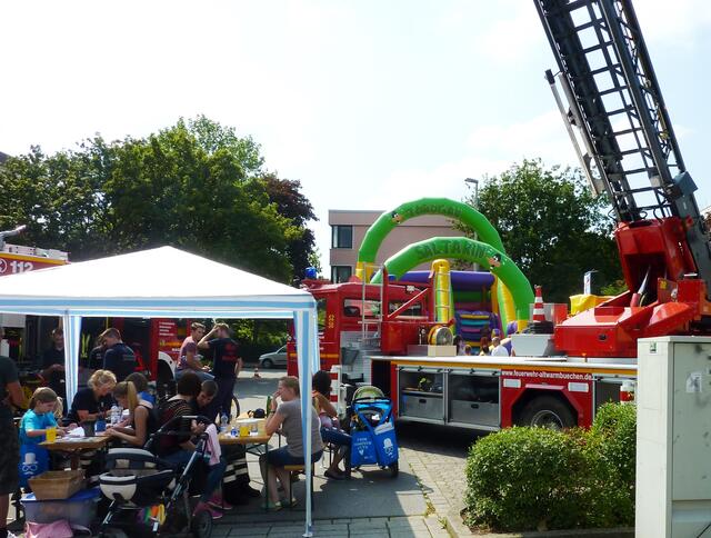 Spiel und Spaß bei der Feuerwehr