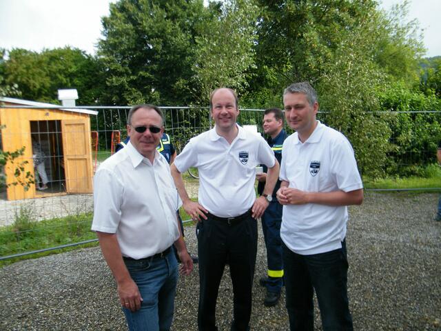 Bildmitte: Landrat, Herrn Martin Sailer