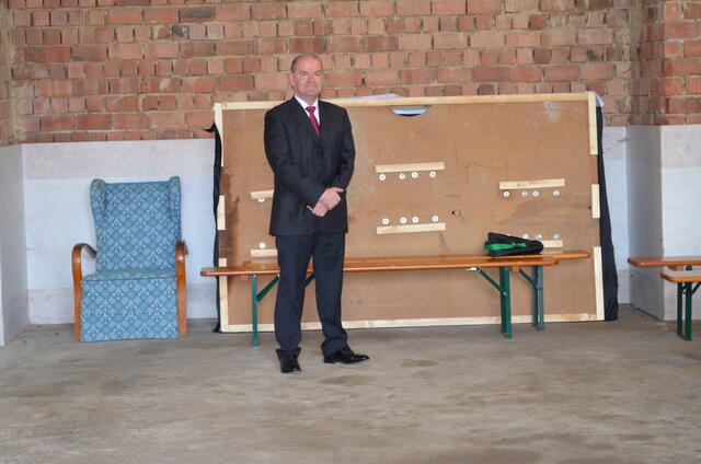 Lektor Horst Beck freut sich auf den Gottesdienst.