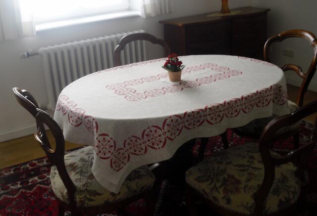 Auch dieses Zimmer an der Pforte ist für Besucher gedacht