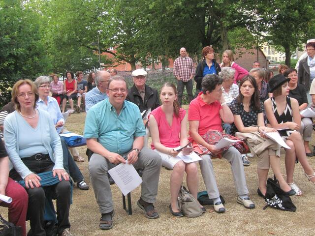 Viel Gäste waren gekommen.