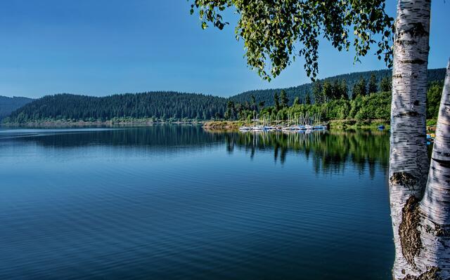 Still ruht  (noch) der Schluchsee